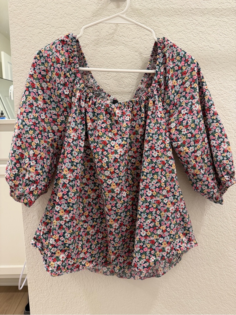 Pomander Place floral blouse